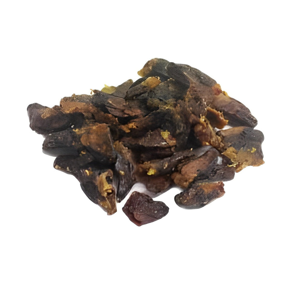 Natural air-dried chicken hearts pile dog treat.