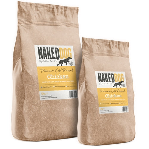 Premium Cold Pressed Chicken 2.5kg by Naked Dog