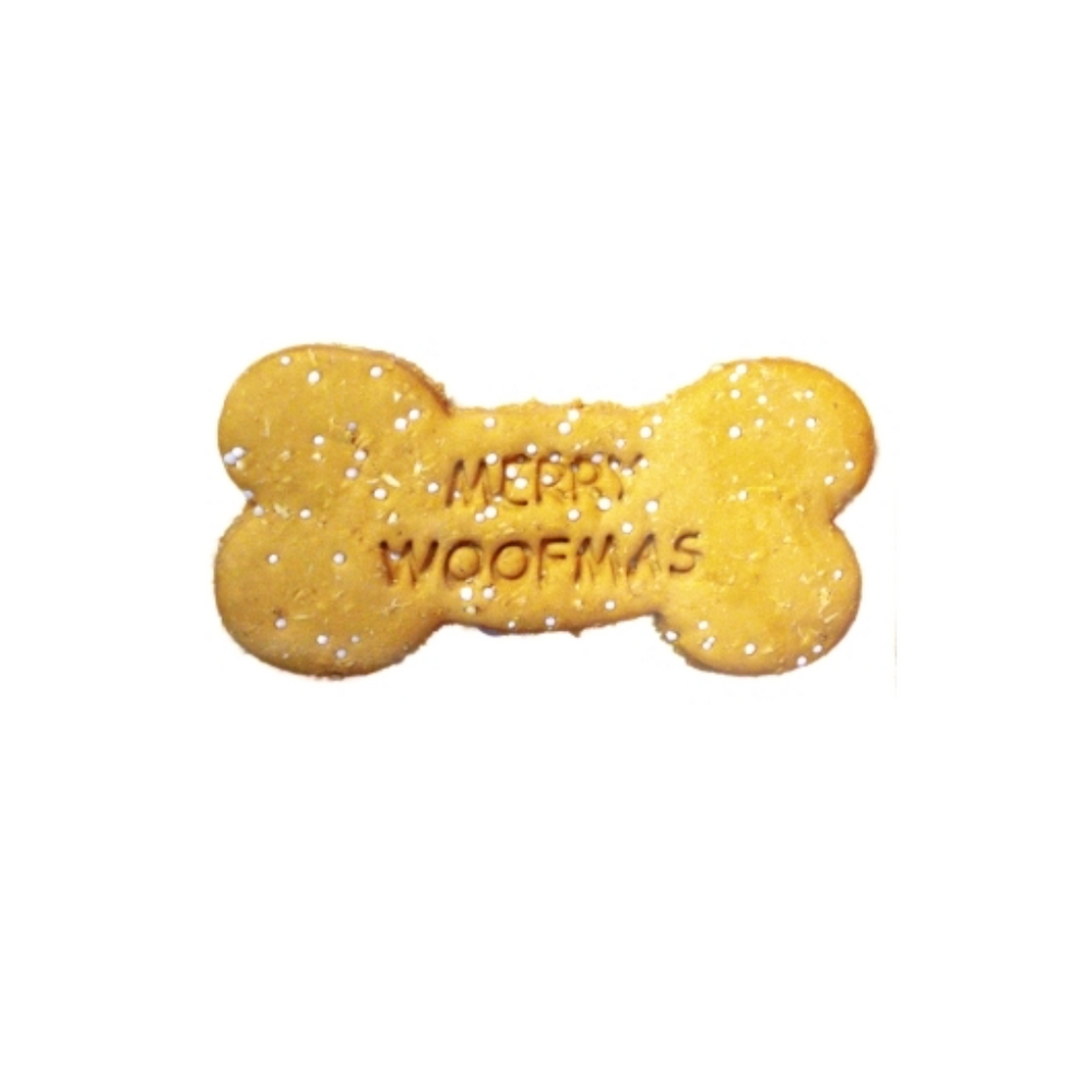 Merry Woofmas Festive Biscuit