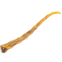 Premium natural buffalo tail dog chew.