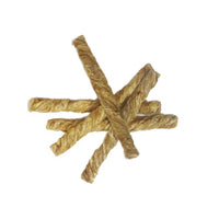 Premium natural beef twists dog chew pieces high protein low fat gently air dried for dental health