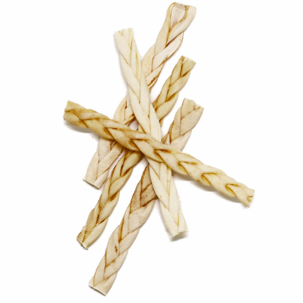 Premium lamb-braids dog chew pieces long-lasting and healthy.